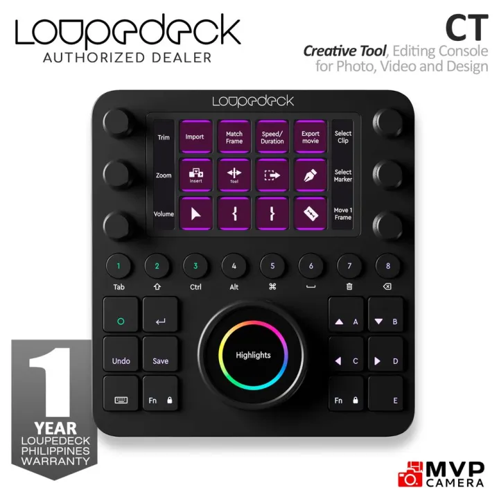 Loupedeck Creative Tool CT The Custom Editing Console For Photo Video