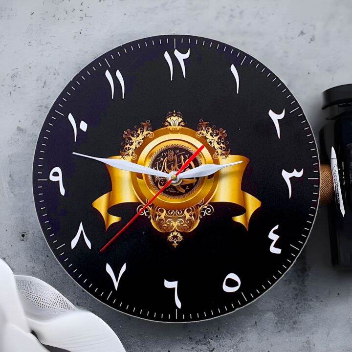 Jam Dinding Kaligrafi Aesthetic Lazada Indonesia