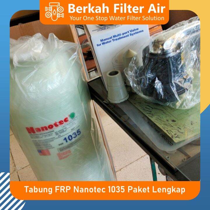 Tabung Filter Frp Lengkap Manual Multi Valve Head Way Lazada