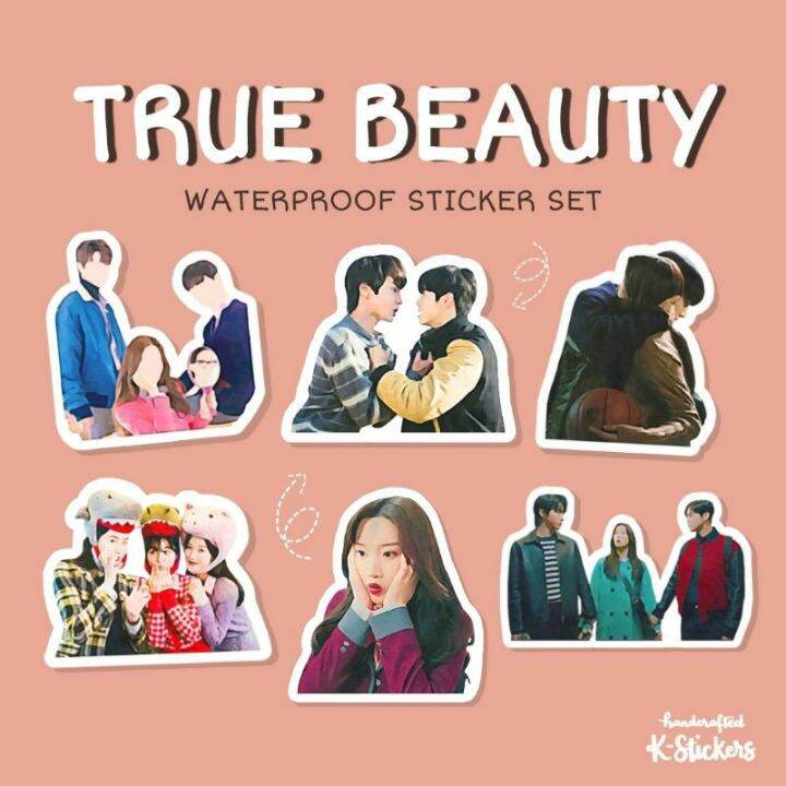 TRUE BEAUTY KDRAMA Waterproof K Sticker Set Lazada PH