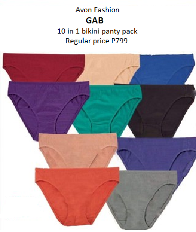 Avon Everyday Comfort Gab In Bikini Panty Pack Lazada Ph