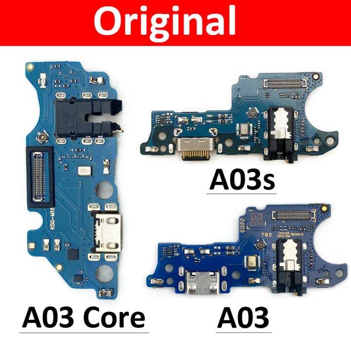 Original USB Charging Port Board Flex Cable Connector For Samsung A03S