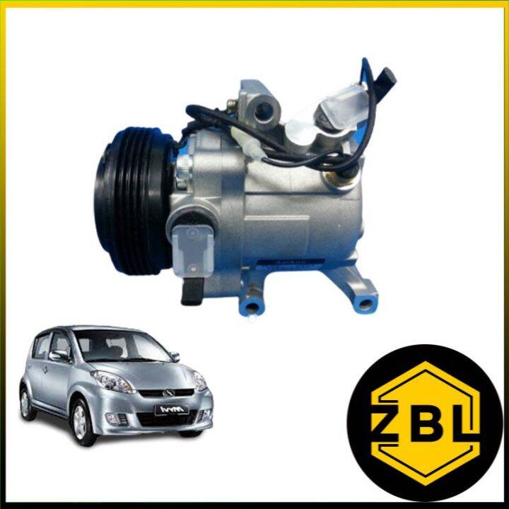 PERODUA MYVI SV07C 4PK ND R COMPRESSOR PM 2451 AIR COND A C AIRCOND