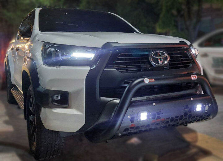 Toyota Hilux Conquest HAMER Storm Series Bull Bar Hard Bumper