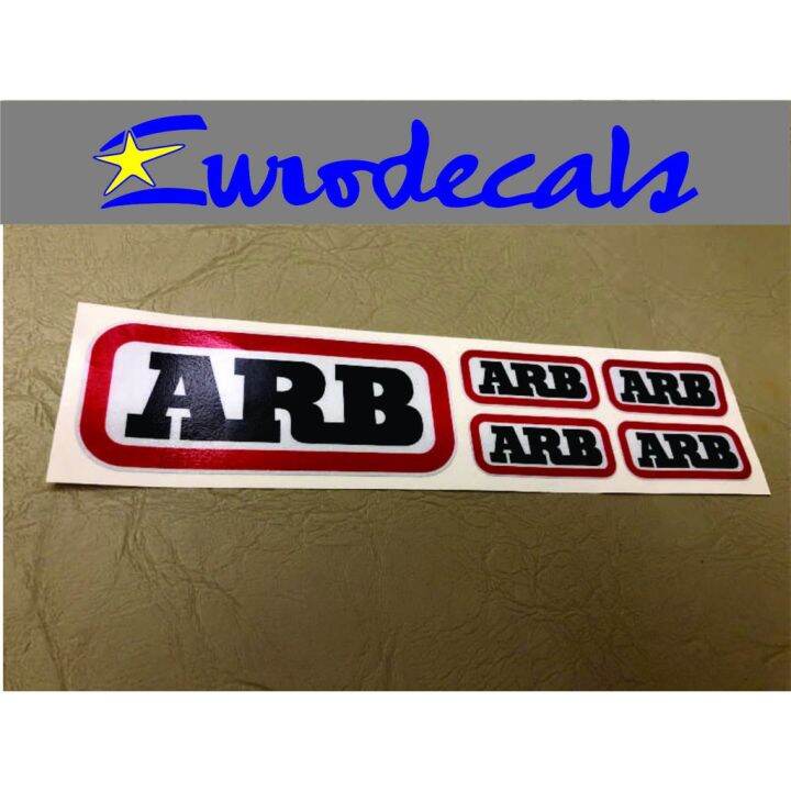 Eurodecals ARB Sticker Set For 4x4 Lazada PH