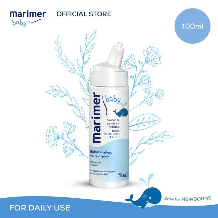 Marimer Baby Isotonic Seawater Nasal Spray 100ml Lazada PH