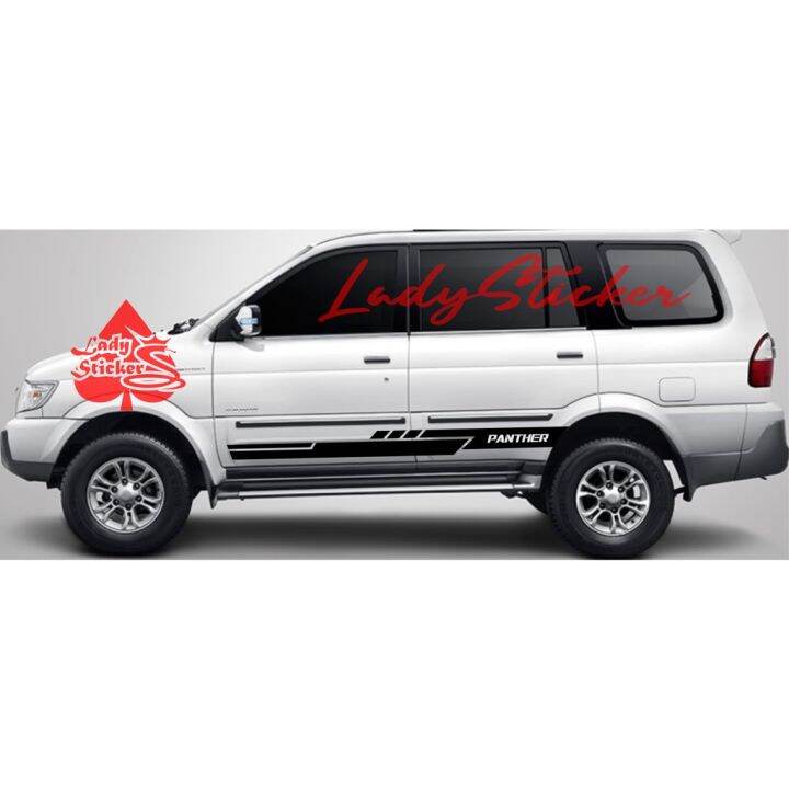 Jual Sticker Stiker Mobil Panther Sticker Sisi Samping Mobil Isuzu