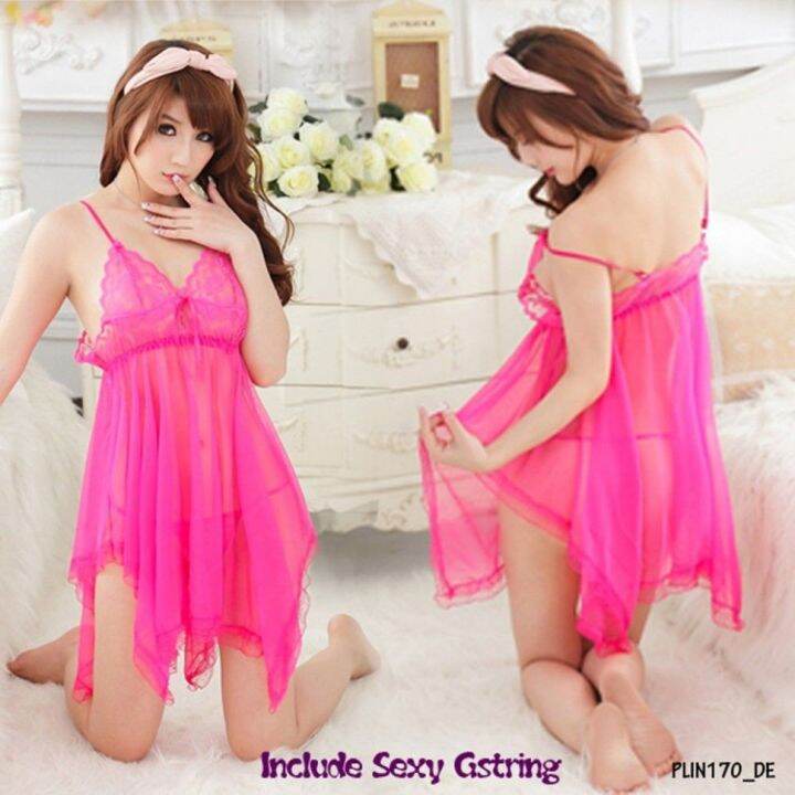 Lingerie Wanita Sexy Hot Transparan Terlaris Baju Tidur Wanita Dewasa