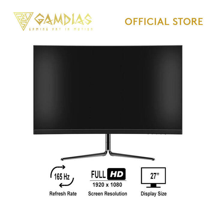 Gamdias Atlas Hd Cg Hz X Curved Gaming Monitor Lazada Ph