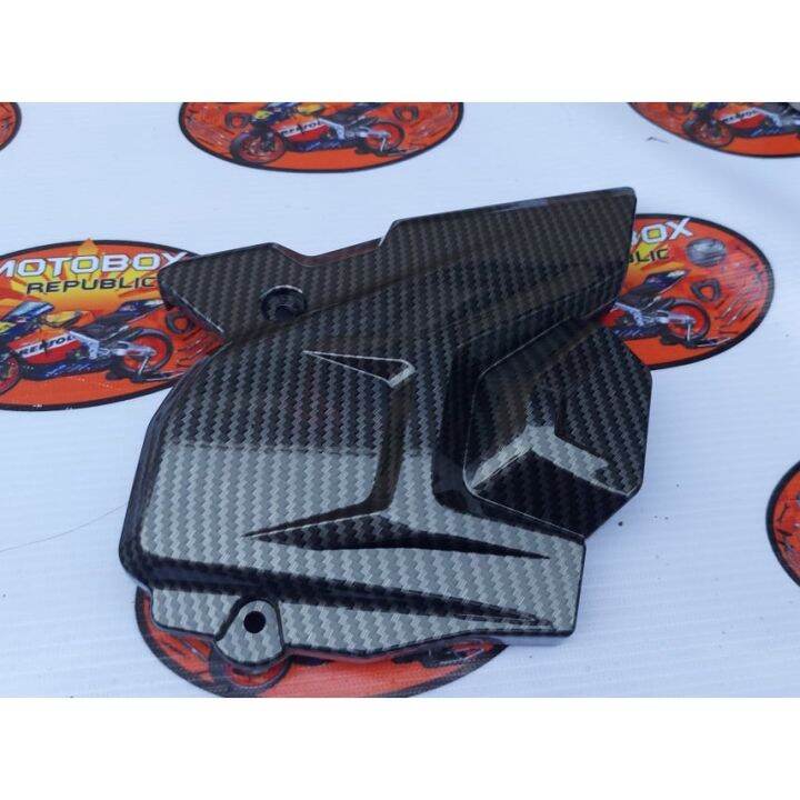 Yamaha Sniper 155 155r Engine Sprocket Cover Carbon Lazada PH