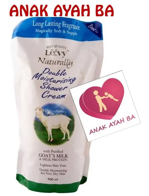 Leivy Goat Milk Refill Shower Cream Ml Lazada Indonesia