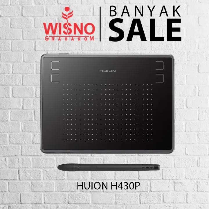 Pen Tablet Drawing Tablet Huion H430P Garansi Resmi Lazada Indonesia