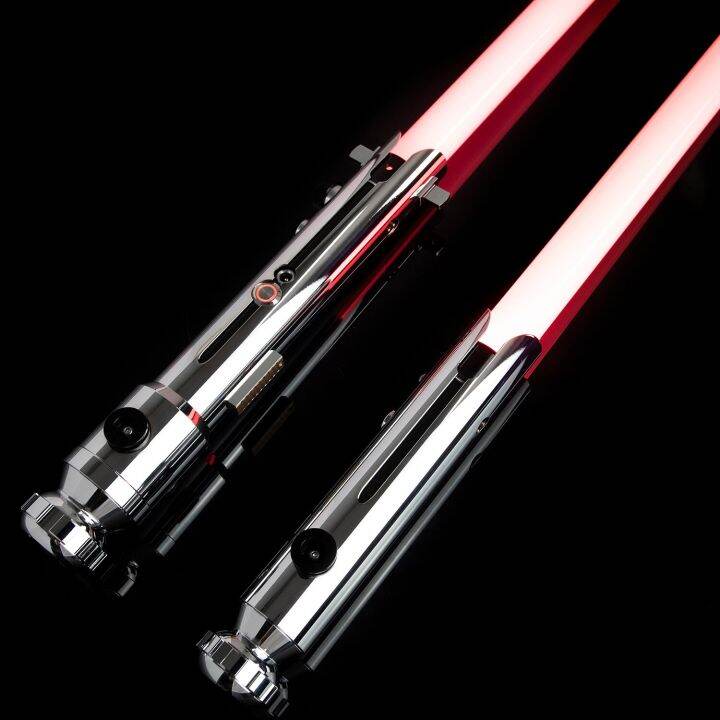 LGT Saberstudio Ahsoka Lightsaber ไวตอการสวงดาบเนอเรยบการดวลโลหะ