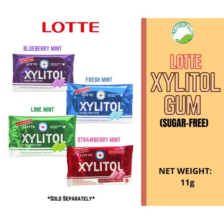 Xylitol Sugar Free Chewing Gum Lotte Lazada Ph