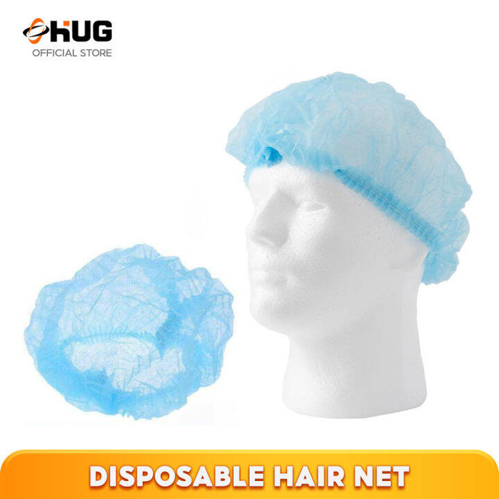 Disposable Non Woven Hair Nets Hair Cover Surgical Cap Bouffant Cap HN