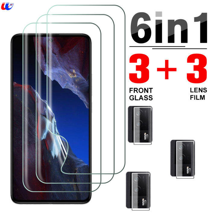 6in1 Hydrogel Soft Film For Xiaomi Poco F5 Pro 5G Camera Lens Screen