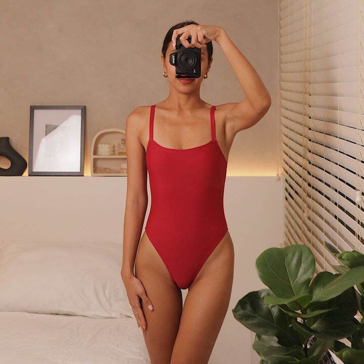 Claire Pc Swimsuit Once Piece Bikini Swimwear Bathing Suit Beachwear Nudeswim Lazada Ph