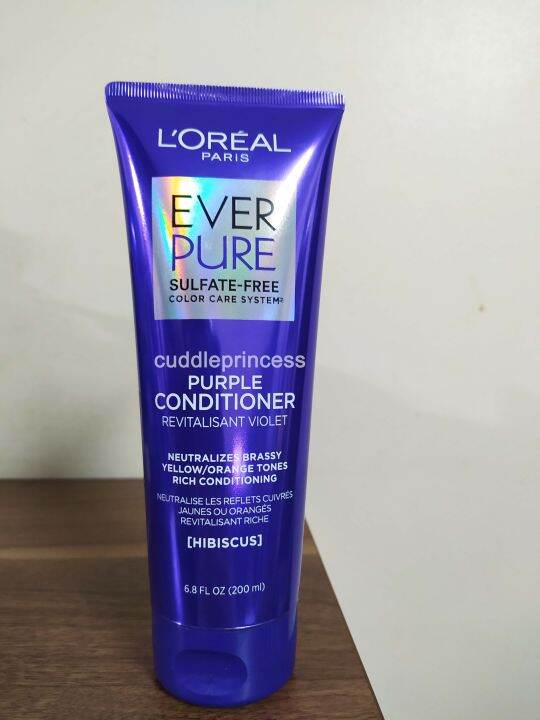 Loreal Everpure Brass Toning Purple Conditioner 200mL Sulfate Free