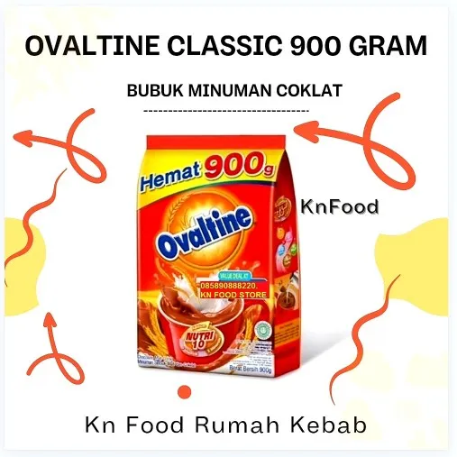 Ovaltine Classic Minuman Serbuk Cokelat Malt Gr Lazada Indonesia