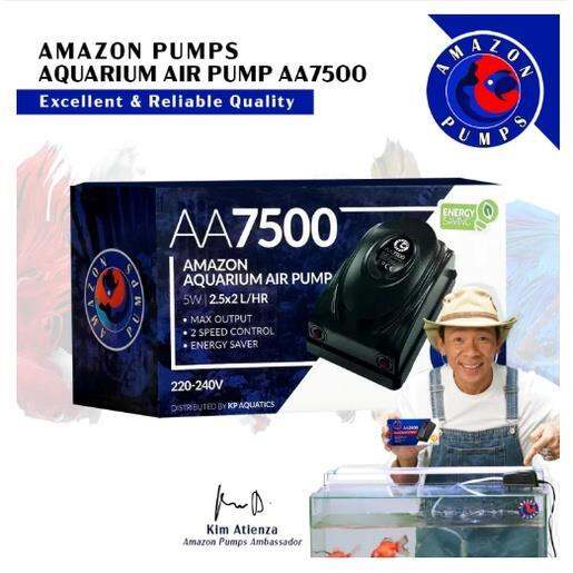 Amazon Aquatic Dual Double Airpump Aa Lazada Ph