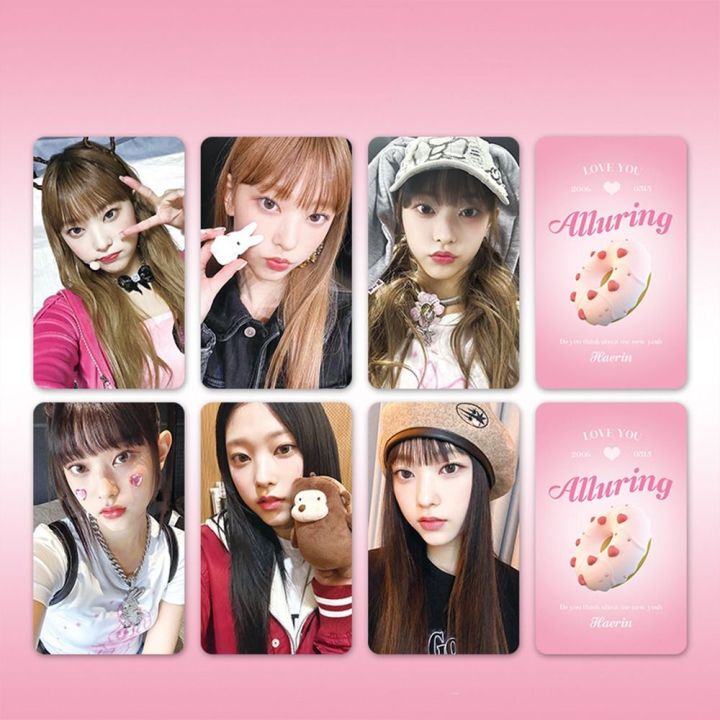 SHANINY Girls Group Cards NewJeans Postcards Idol Album Card HD Photo