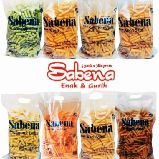 Sabena Stik Makanan Ringan Cemilan Aneka Rasa Varian Rasa Gr