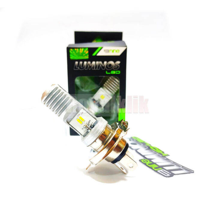 Lampu Depan Led H Hs Luminos Nine Csp Pnp Mh Super White Original