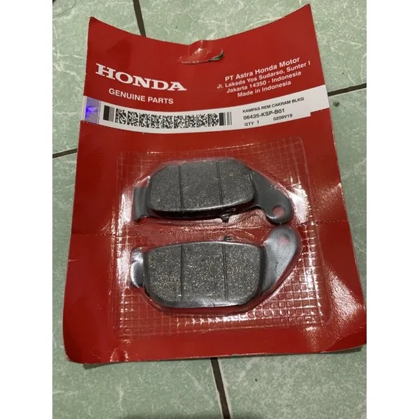 Dispad Belakang Tiger Revo Mega Pro Verza CBR 150 CB 150R Original