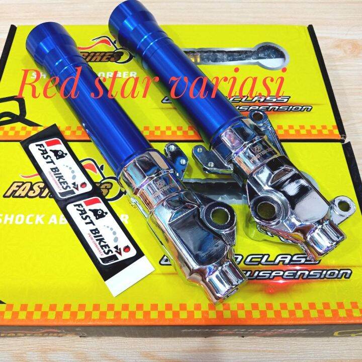 Fast Bikes Bottom Tabung Shock Depan Variasi Beat Scoopy Vario