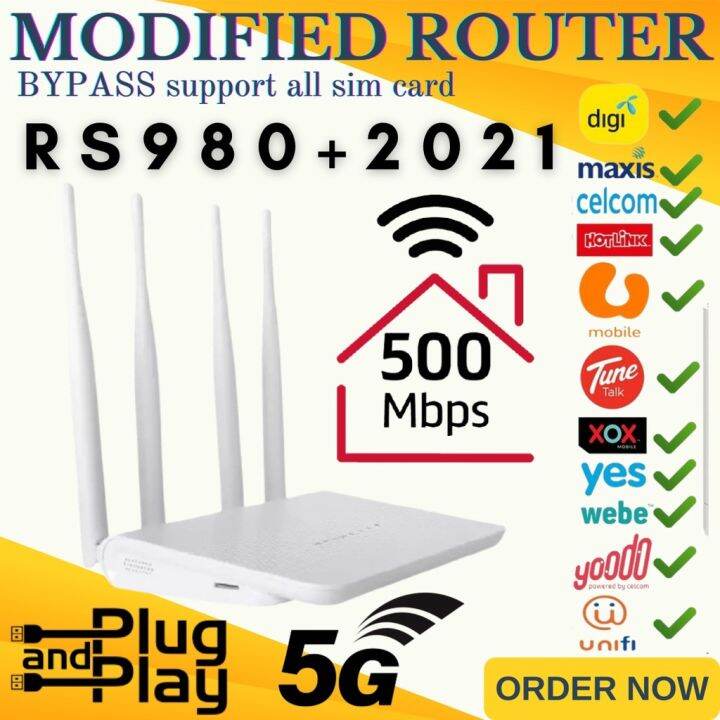 New Version Rs Mod Modified Modem Unlock To All Sim New G