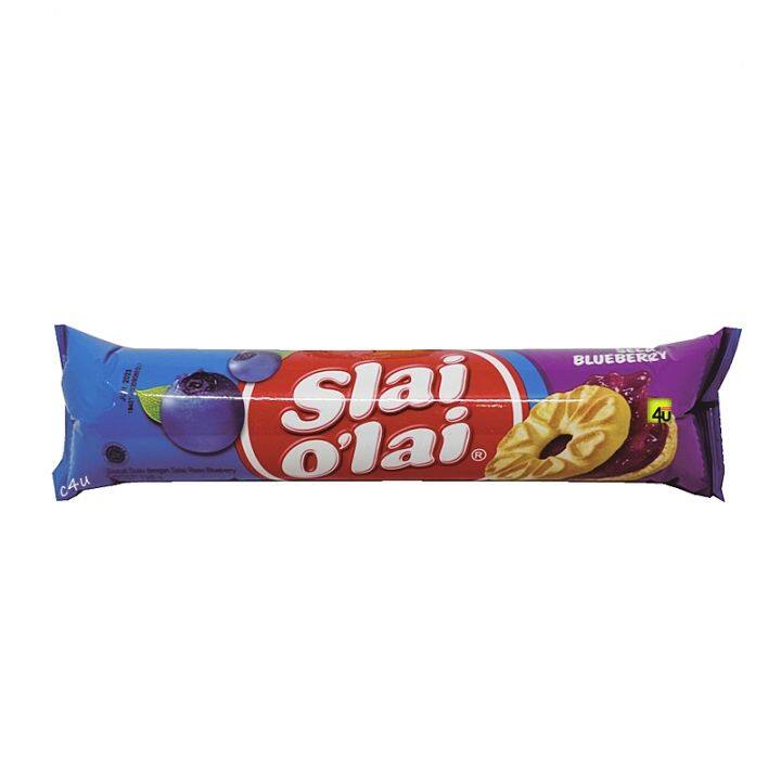 Slai O Lai Biskuit Selai BLUEBERRY 128g Kemasan ROLL Lazada Indonesia