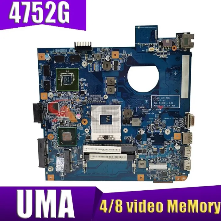 Akemy 4752G 10267 4 Motherboard For Acer Aspire 4750 4752G 4755 Laptop