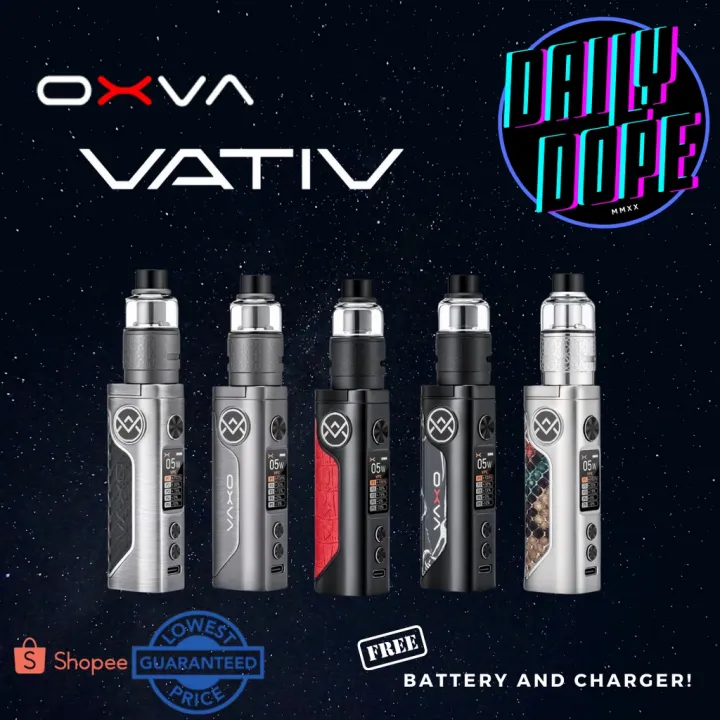 Ready Stock Legit Oxva Vativ Supermod Fullkit Version Oxva Vativ