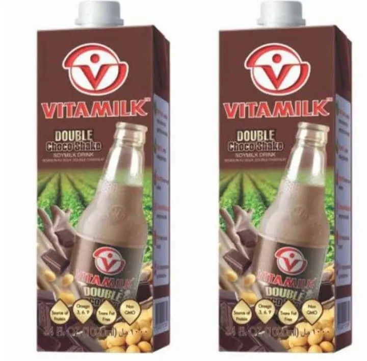 Vita Milk Double Choco Shake Soy Milk Drink Liter X Lazada Ph