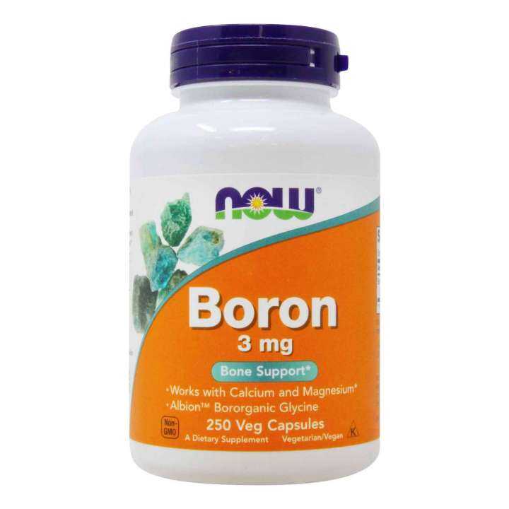 Now Foods Boron Mg Veg Capsules Lazada