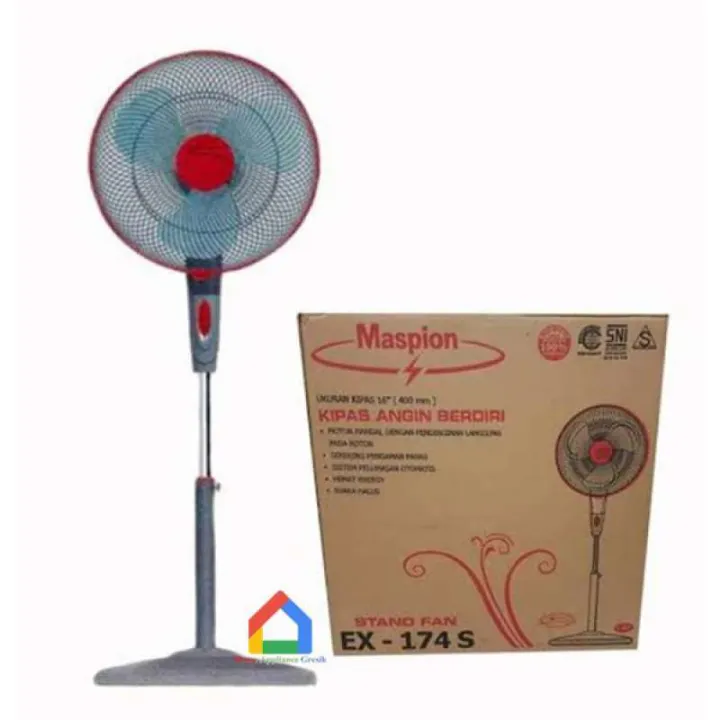 Kipas Angin Berdiri Stand Fan Maspion Ex S Inch Lazada Indonesia