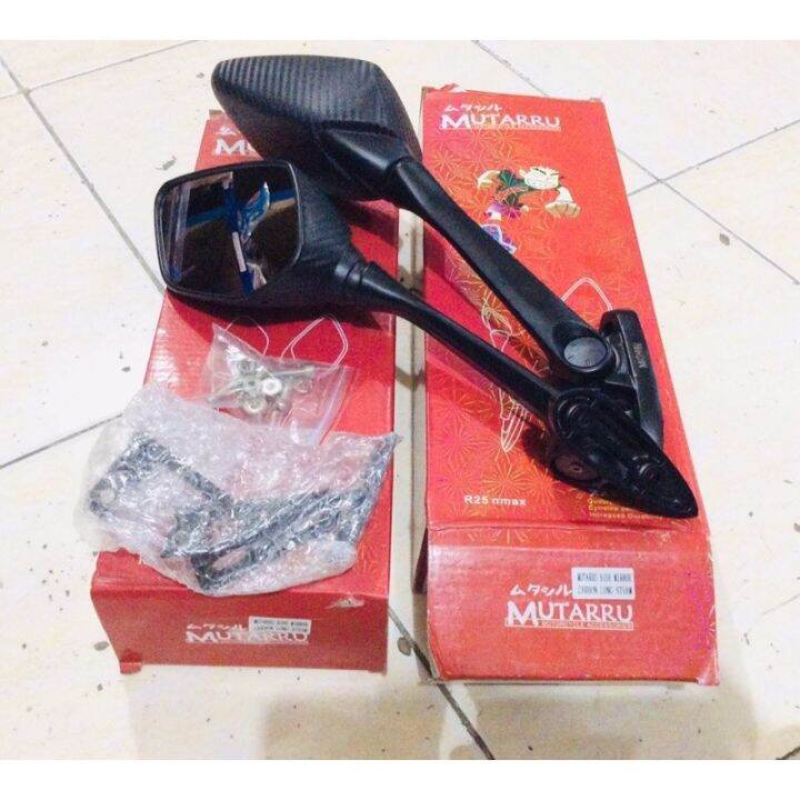 Mutarru Side Mirror Long Stem For Nmax Lazada Ph