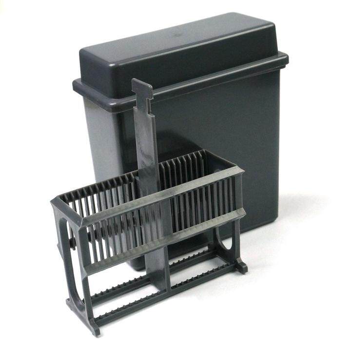 Slots Staining Jar Rack For Microscope Slides Staining Rack Dish Set