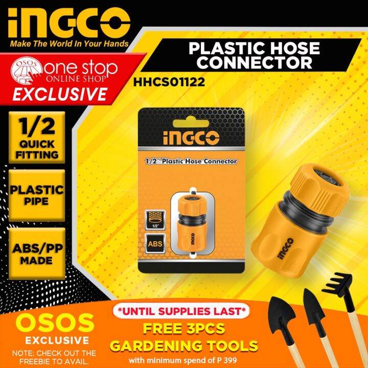 Ingco Tools Original Brand Plastic Hose Connector Hhcs Osos