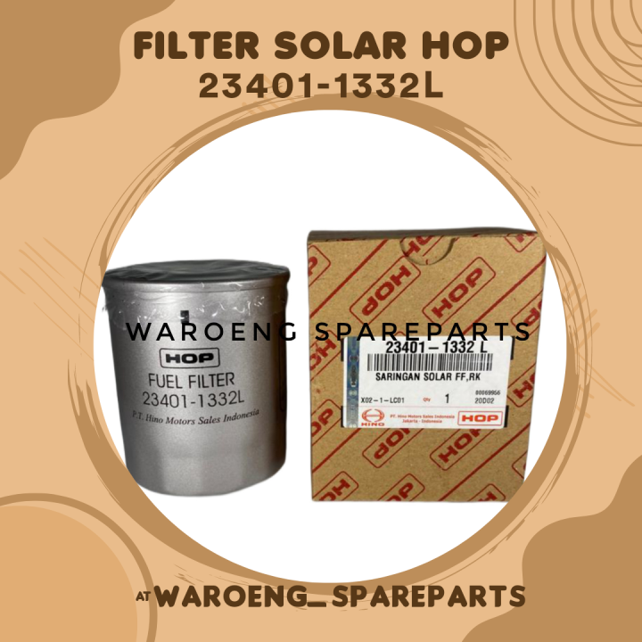 FILTER SOLAR ASLI HOP 23401 1332L FUEL FILTER SARINGAN SOLAR