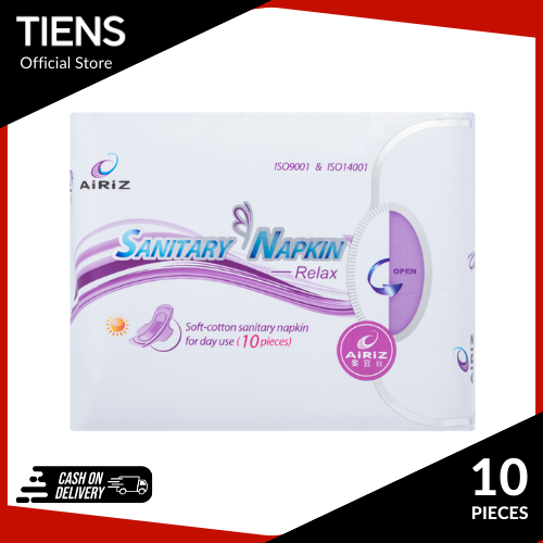 Airiz Sanitary Napkins Day Use Herbal Menstrual Pads Prevent