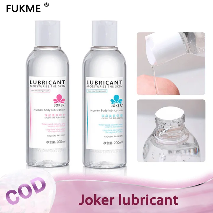 Fukme Joker Oil Lube 300ml Lube Smooth Blue Lubricant Oil For Sex