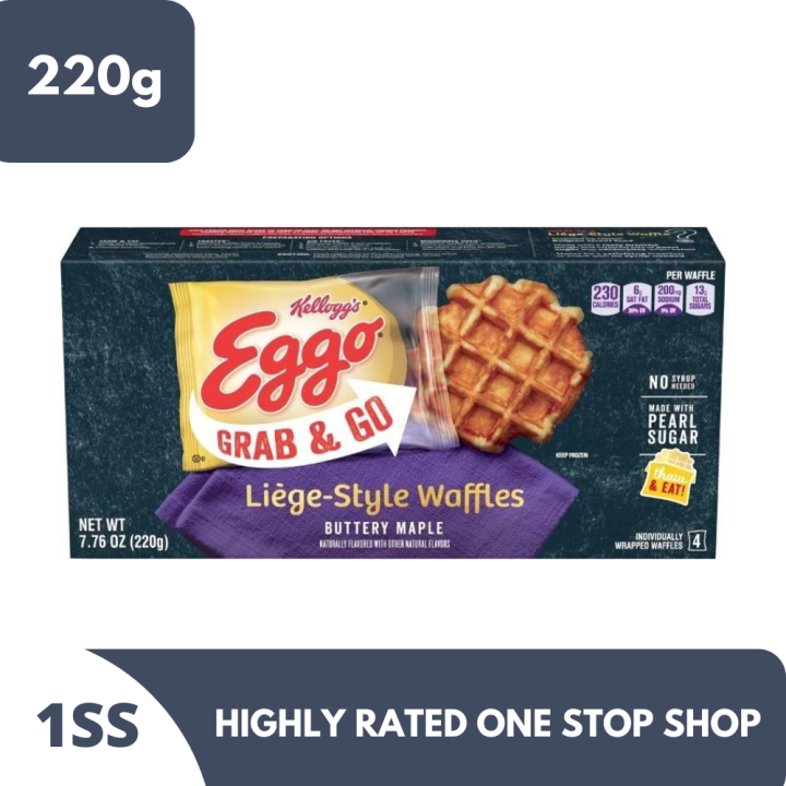 Kellogg S Eggo Gran Go Buttery Maple Waffle 220g Lazada PH