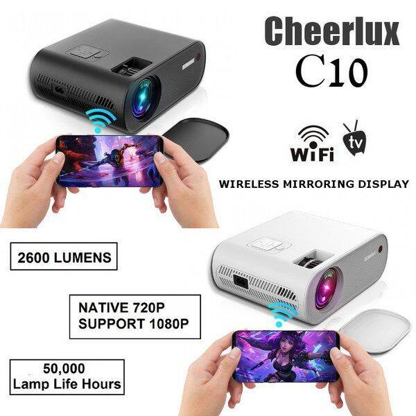 Proyector LED Cheerlux C10 WiFi 2600 Lumens Lazada Indonesia