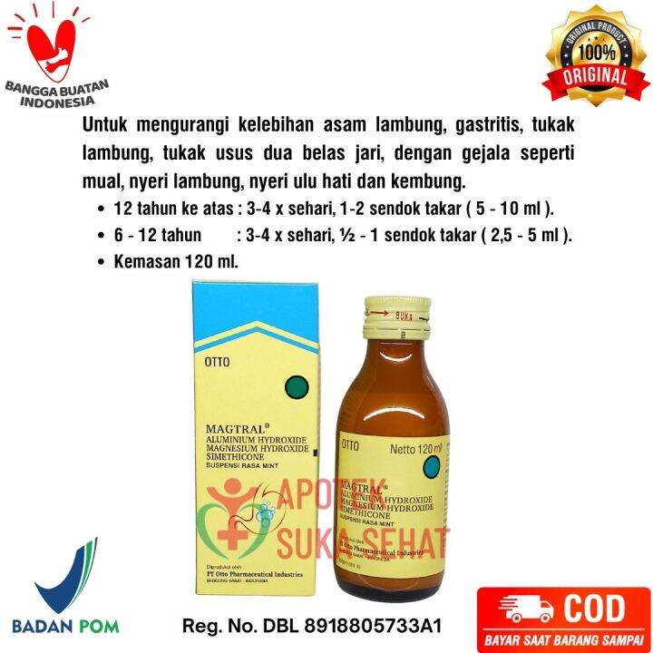 Magtral Sirup Ml Lazada Indonesia