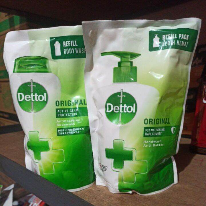 Dettol Body Wash Original 410gr 40 Gr Hijau Lazada Indonesia