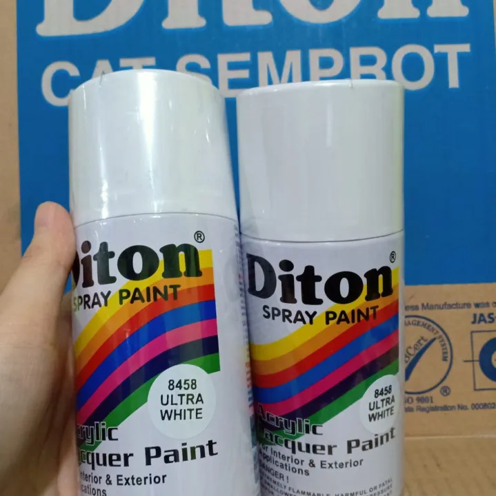 SOLID COLOURS DITON Spray Paint Acrylic Lacquer Paint Pilox Pilok Cat