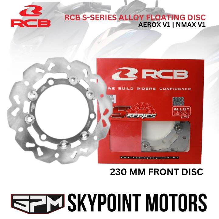 Rcb Alloy Disc Plate S Series Nmax Aerox Mm Silver