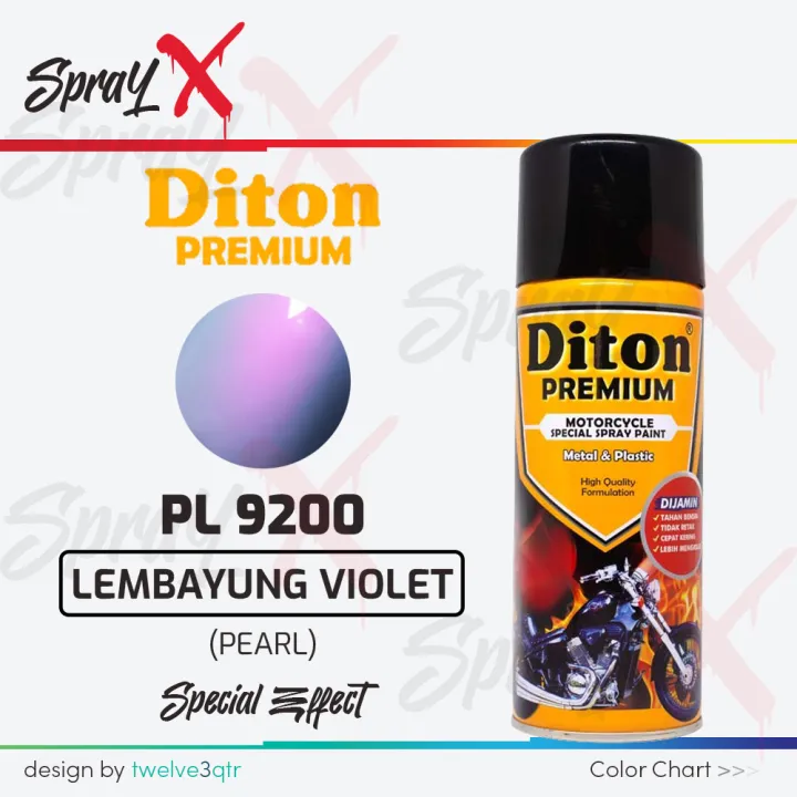 DITON PREMIUM SPECIAL EFFECT PEARL LEMBAYUNG VIOLET 9200 MUTIARA UNGU