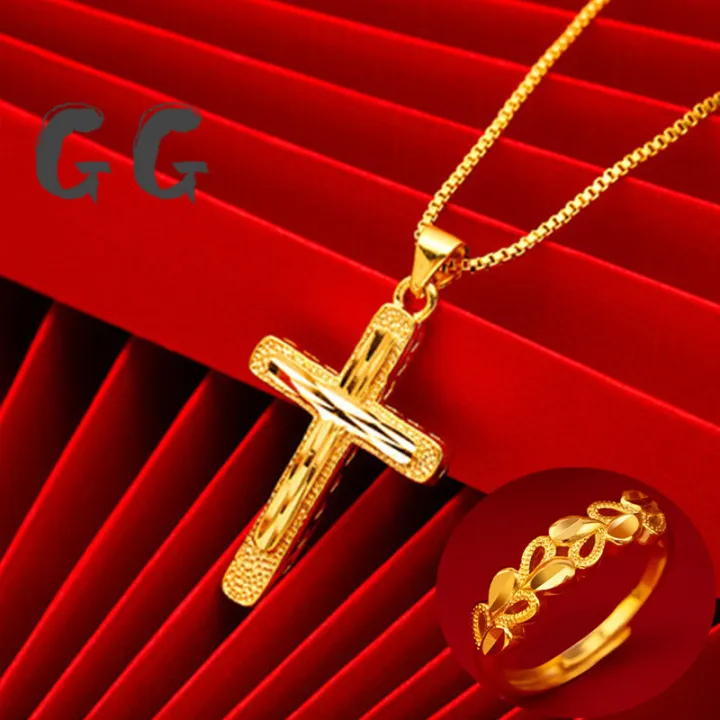 Philippines Ready Stock K Saudi Gold Necklace For Women Pawnable Buy